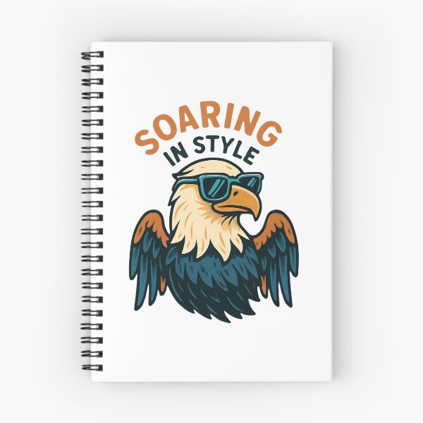 Item preview, Stylish Cartoon Eagle With Sunglasses – Funny Eagly Design designed and sold by GracefulPODshop.