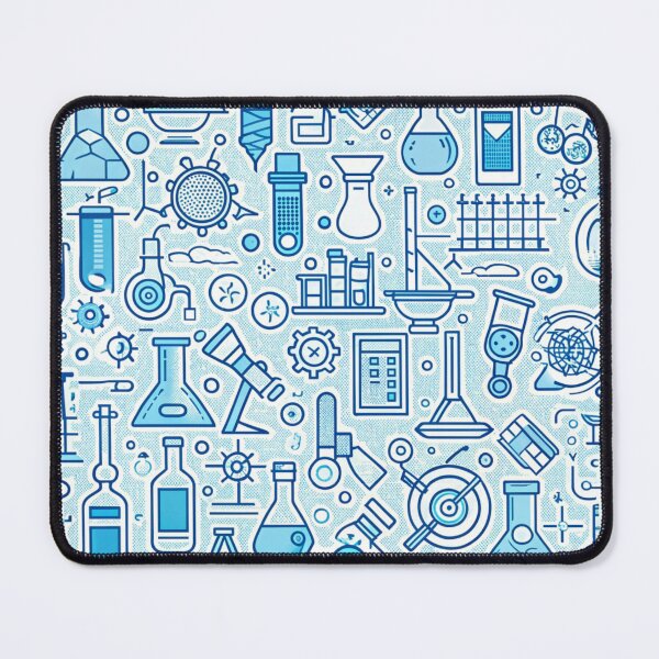 Item preview, Scientific Lab Apparatus Seamless Pattern designed and sold by Vision Crafted.