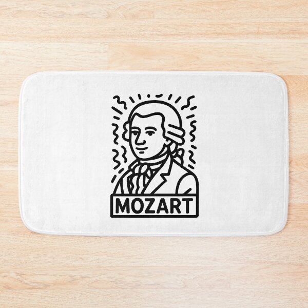 Item preview, Wolfgang Amadeus Mozart Art designed and sold by PickledjoArt.