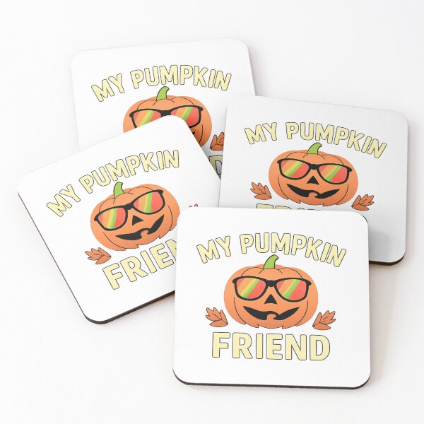 Item preview, My Pumpkin Friend – Cute Halloween Autumn Design. Mon Ami Citrouille – Design Mignon d’Automne Halloween designed and sold by Drawingshirts.