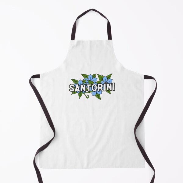 Item preview, Santorini Greek Escape Sticker – Blue Floral Dream designed and sold by kacperartdesign.