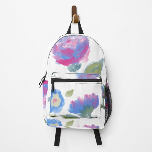 Item preview, Hot Pink and Blue Flowers by ElitebyElise  designed and sold by ElitebyElise.