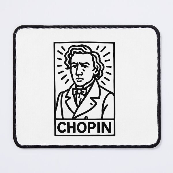 Item preview, Frédéric Chopin Art designed and sold by PickledjoArt.