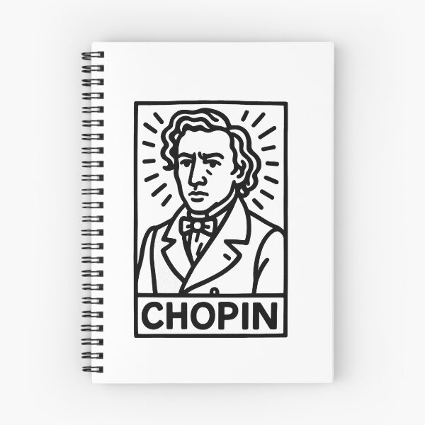 Item preview, Frédéric Chopin Art designed and sold by PickledjoArt.