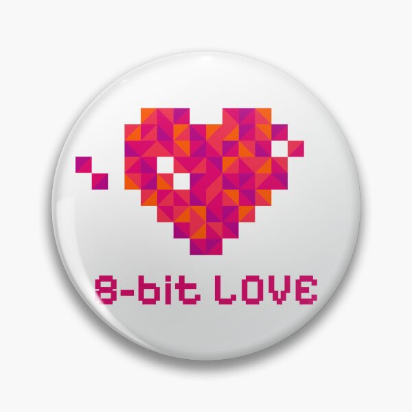 Item preview, 8-bit Love Pixel Heart designed and sold by missbobbit.