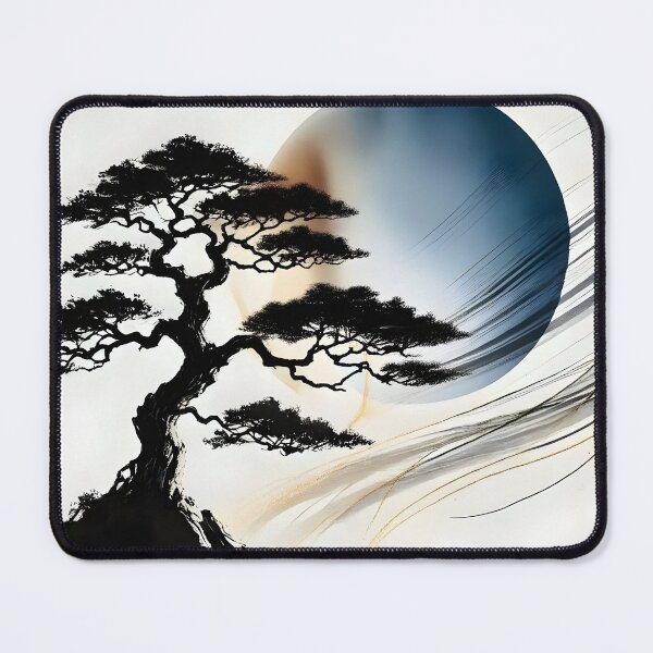 Item preview, Lone Tree Under Indigo Moon designed and sold by SomethingNiceHI.