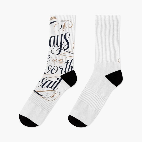 Item preview, Always late but worth the wait designed and sold by Nice En.