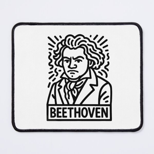 Item preview, Ludwig van Beethoven Art designed and sold by PickledjoArt.