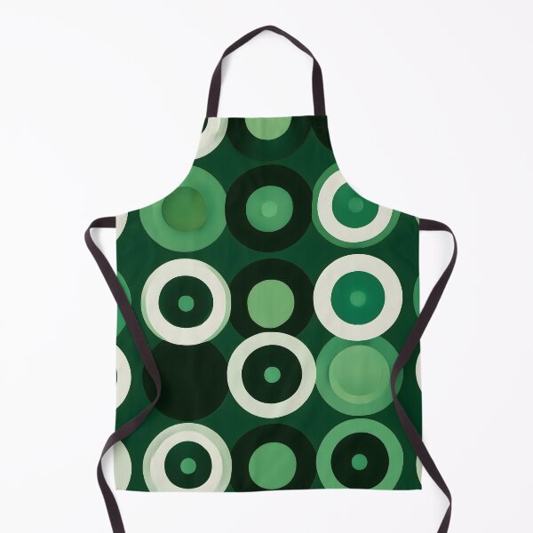 Item preview, Retro 70s Psychedelic Green Pattern | Hypnotic Geometric Circles designed and sold by Velvetcosmonova.