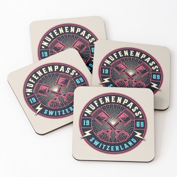 Item preview, Nufenpass - Switzerland - Schweiz motorcycle passes designed and sold by Paperfly Doodles.