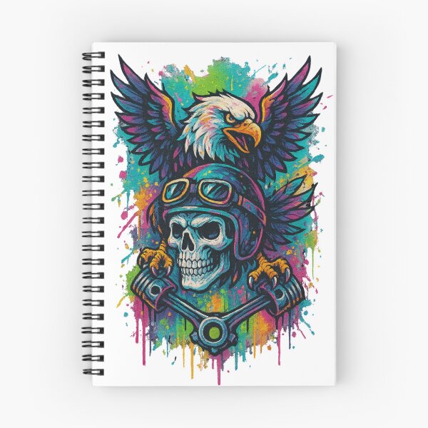 Item preview, Graffiti Skull Eagle Rider designed and sold by Maggrafi.