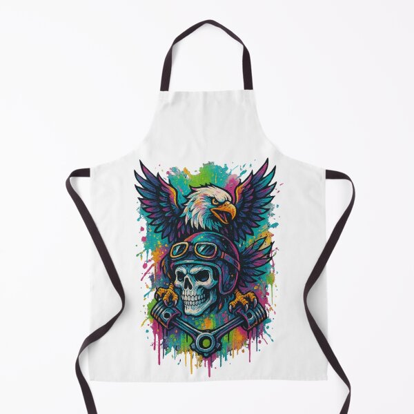 Item preview, Graffiti Skull Eagle Rider designed and sold by Maggrafi.