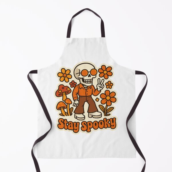Item preview, Retro Groovy Skeleton Halloween designed and sold by Cute-Nature.