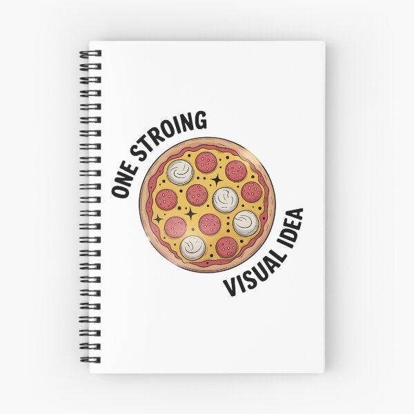 Item preview, Pizza Visual Idea Sticker designed and sold by WanDee2025.