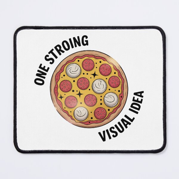 Item preview, Pizza Visual Idea Sticker designed and sold by WanDee2025.