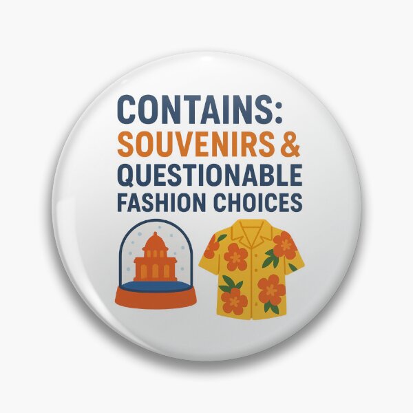 Item preview, Contains: Souvenirs & Questionable Fashion Choices designed and sold by tropicaltee.
