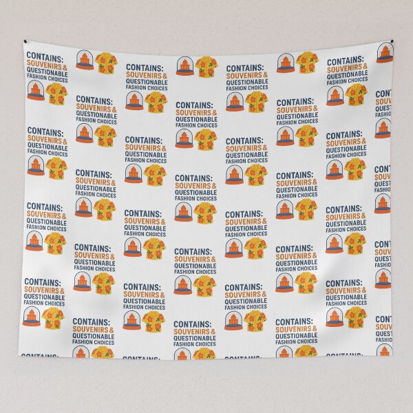 Item preview, Contains: Souvenirs & Questionable Fashion Choices designed and sold by tropicaltee.
