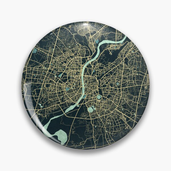 Item preview, Ahmedabad City Map of Gujarat, India - Summer designed and sold by deMAP.