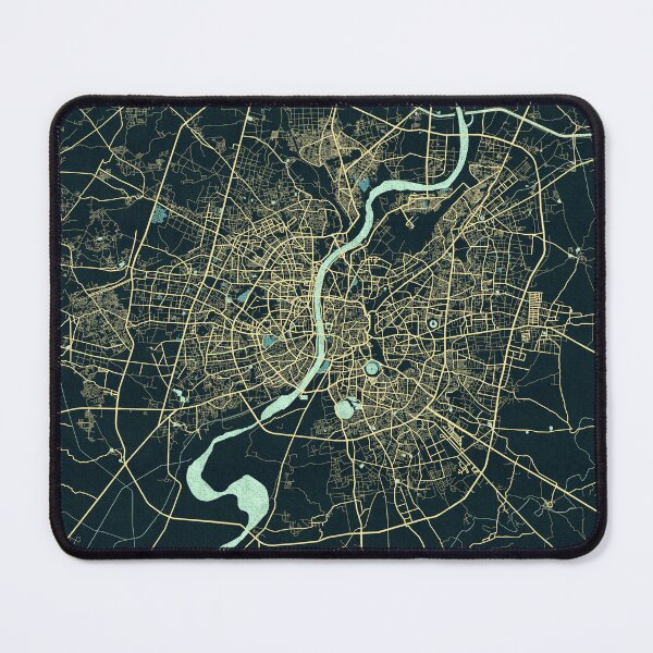 Item preview, Ahmedabad City Map of Gujarat, India - Summer designed and sold by deMAP.