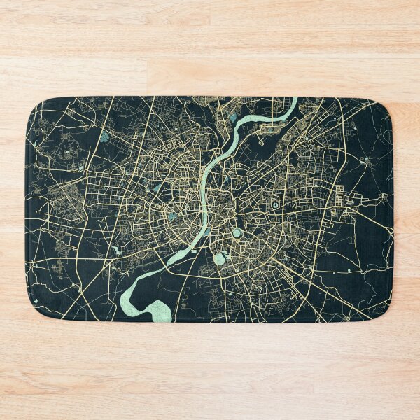 Item preview, Ahmedabad City Map of Gujarat, India - Summer designed and sold by deMAP.