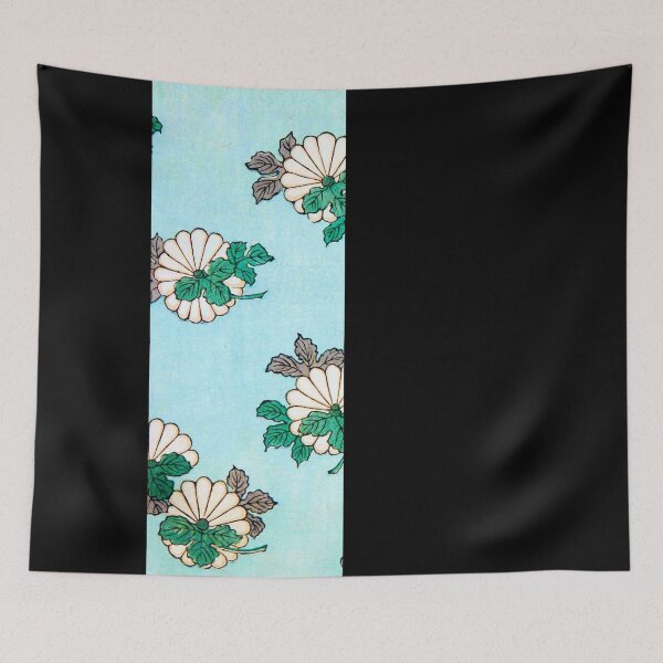 Item preview, White Chrysanthemums on Sky Blue - V3 - Enhanced designed and sold by WheelieGdArt.