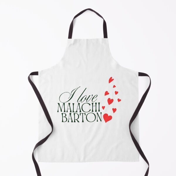 Item preview, I Love Malachi Barton Fan Typography T-Shirt & Sticker Design designed and sold by FlipFlop7.