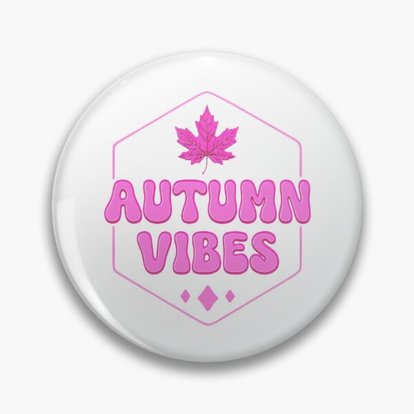 Item preview, Autumn Vibes Print – Pink Typography Fall Decor designed and sold by GoxyVision.