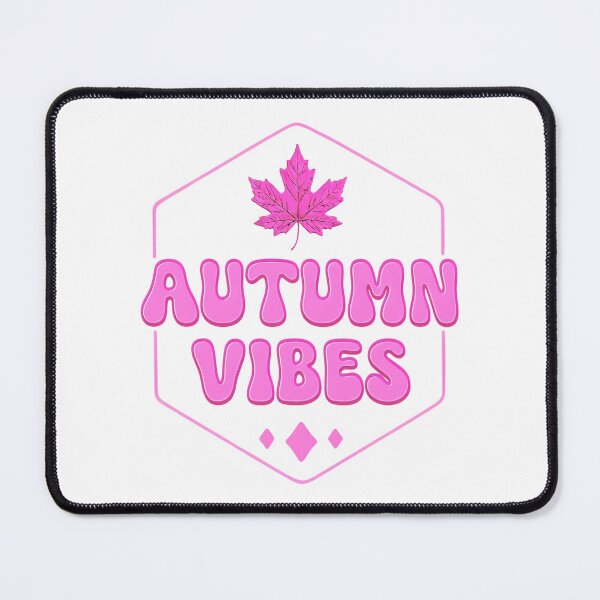 Item preview, Autumn Vibes Print – Pink Typography Fall Decor designed and sold by GoxyVision.