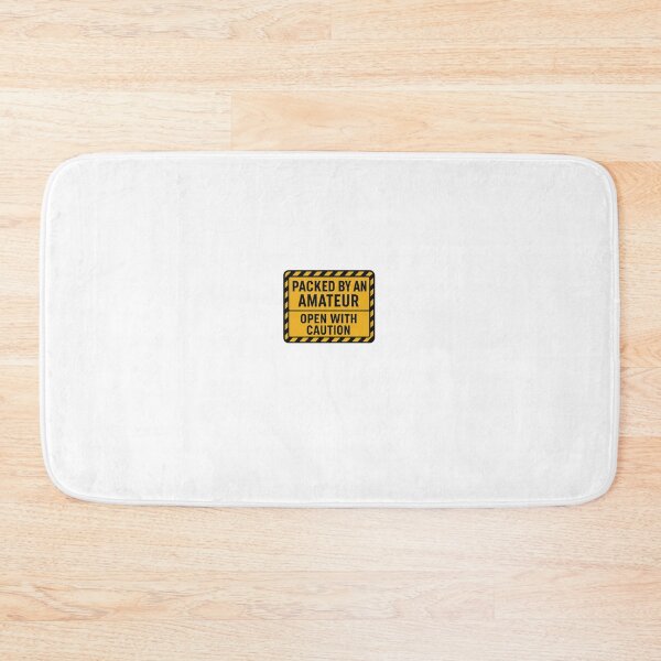 Item preview, Packed By An Amateur, Open With Caution designed and sold by tropicaltee.