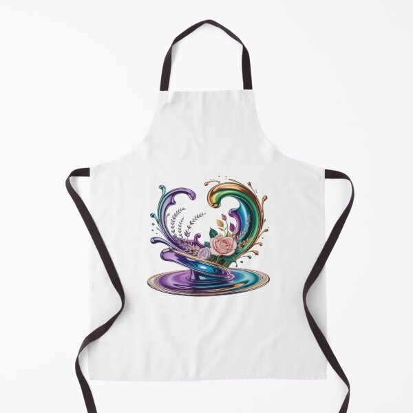 Item preview, Fluid Heart Bloom Abstract Metallic Rose Design designed and sold by NewAspect.