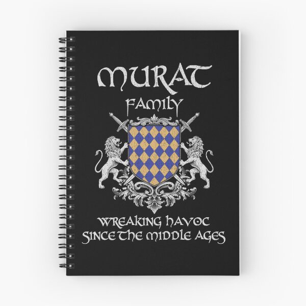 Item preview, Murat Family Crest – Medieval Heritage Emblem for Ancestry Lovers & Vintage Style Fans designed and sold by 9X FR.