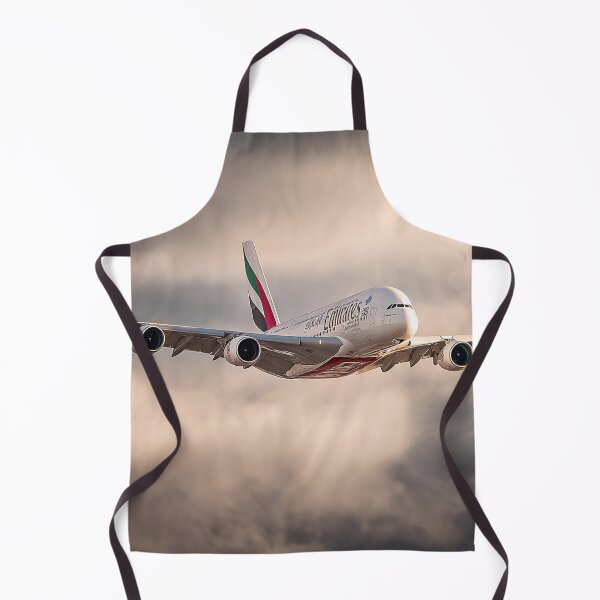 Item preview, Emirates A380 Over Mountain Peaks designed and sold by Skyframe Aviation.