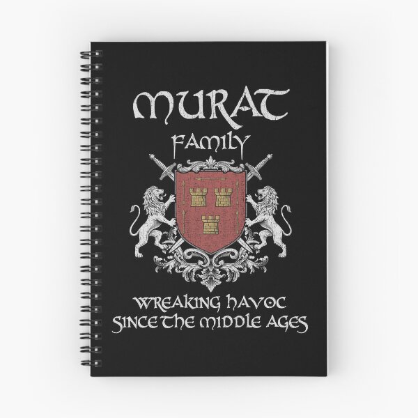 Item preview, Murat Family Crest – Medieval Heritage Emblem for Ancestry Lovers & Vintage Style Fans designed and sold by 9X FR.