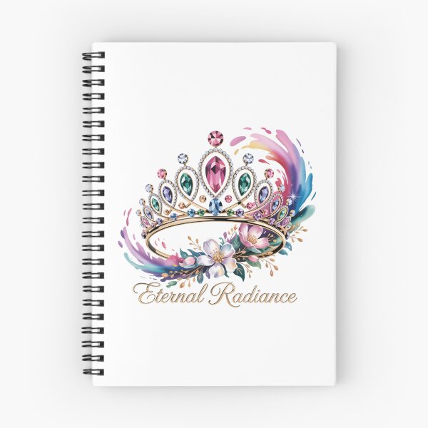 Artikelvorschau, Ewige Ausstrahlung Bunte Edelstein Tiara Floral Splash entworfen und verkauft von NewAspect.