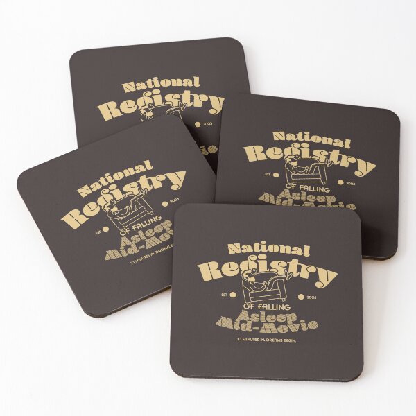 Item preview, National Registry of Falling Asleep Mid-Movie designed and sold by Milena R..