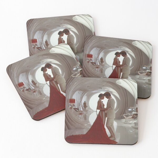 Item preview, Futuristic Elegant Couple | Retrofuturistic Romance in Space Setting designed and sold by Velvetcosmonova.