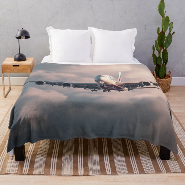 Item preview, Emirates A380 On Final Approach designed and sold by Skyframe Aviation.