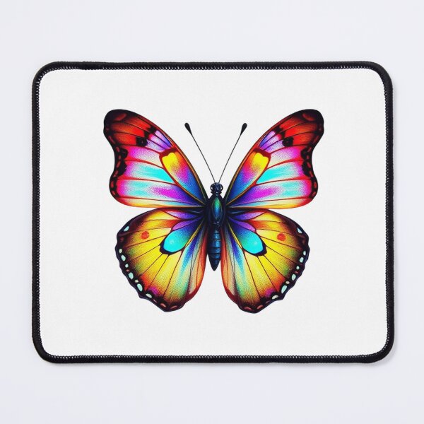 Item preview, Vibrant Rainbow Butterfly Aesthetic Art Design designed and sold by NewAspect.