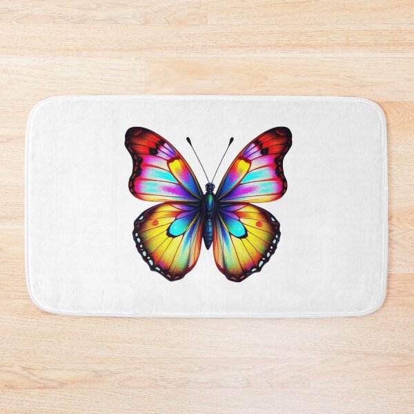 Item preview, Vibrant Rainbow Butterfly Aesthetic Art Design designed and sold by NewAspect.