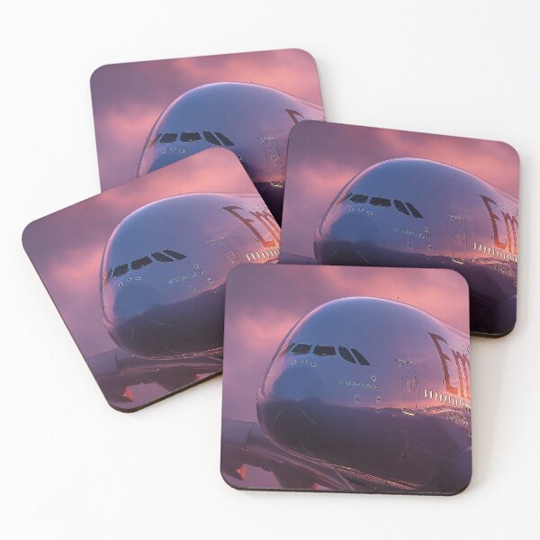 Item preview, Emirates A380 at Sunset designed and sold by Skyframe Aviation.