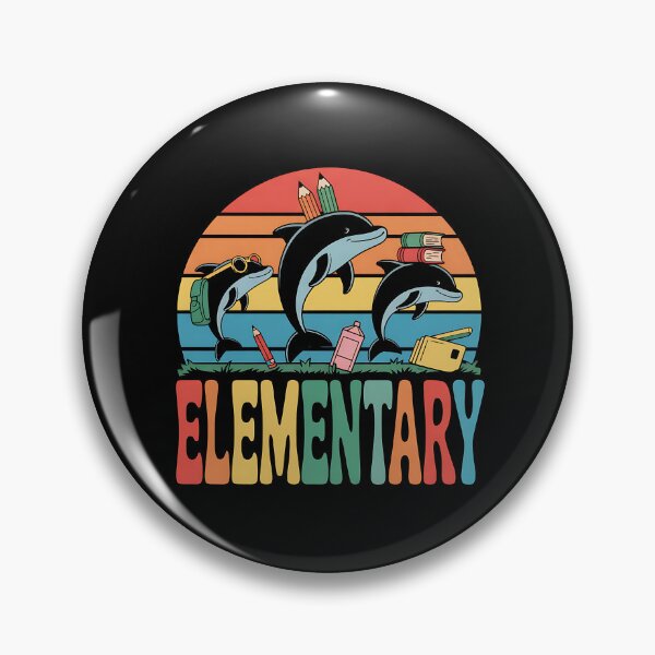 Item preview, Funny Dolphin Elementary Back to School Teacher Student designed and sold by BakeryDozen.