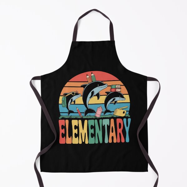 Item preview, Funny Dolphin Elementary Back to School Teacher Student designed and sold by BakeryDozen.