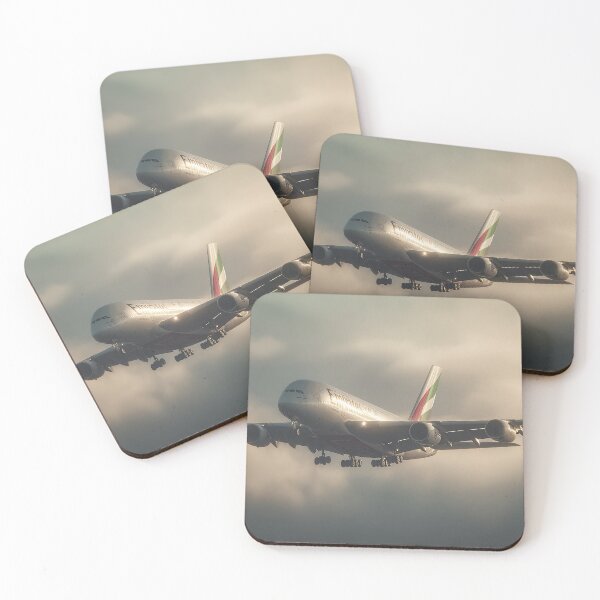 Item preview, Emirates A380 in Cloud Layers designed and sold by Skyframe Aviation.