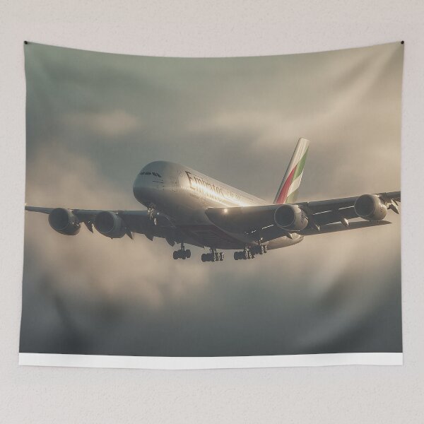 Item preview, Emirates A380 in Cloud Layers designed and sold by Skyframe Aviation.