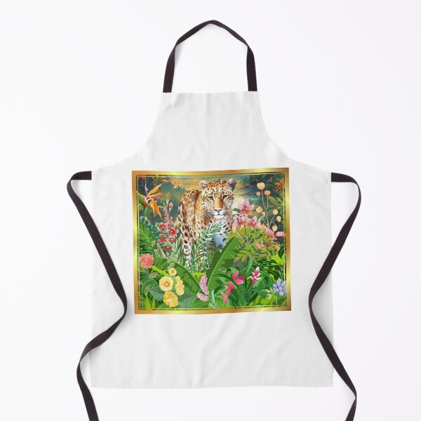 Item preview, Leopard in Lush Tropical Setting designed and sold by NewAspect.
