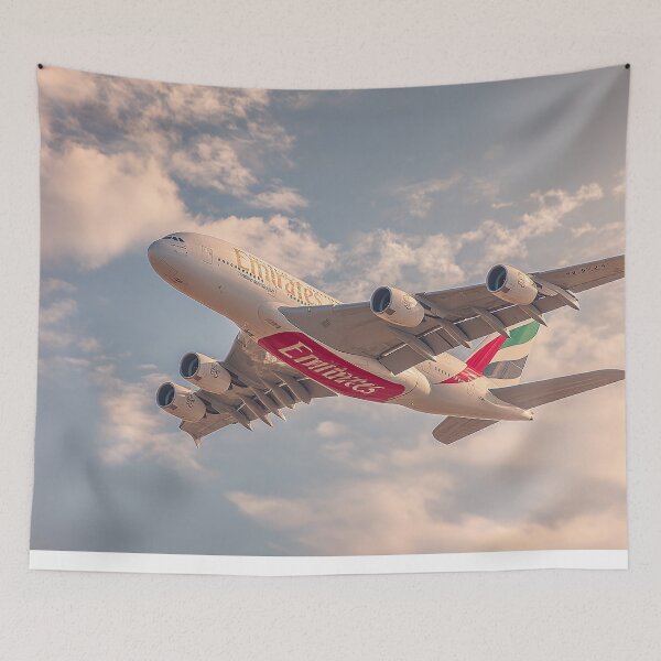 Item preview, Emirates A380 Over the Desert designed and sold by Skyframe Aviation.