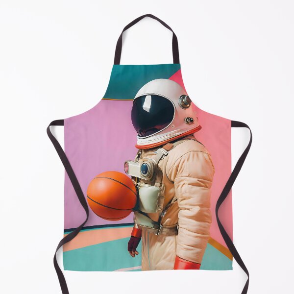 Item preview, The astronaut on the basketball court designed and sold by ICONICASTUDIO.