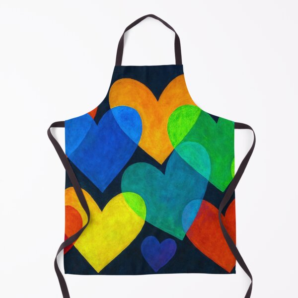 Item preview, Colorful heart play of harmony designed and sold by Sigtrix.