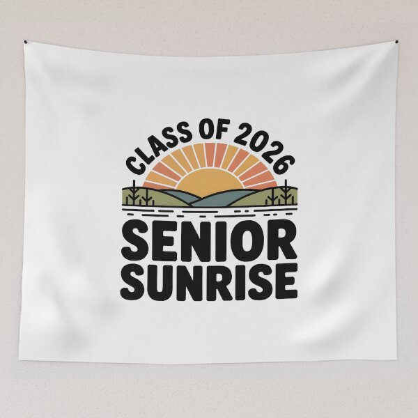 Item preview, Retro Senior Sunrise Class Of 2026 designed and sold by GRABAPSHOP.