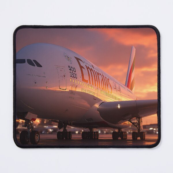 Item preview, Emirates A380 During Refuel designed and sold by Skyframe Aviation.